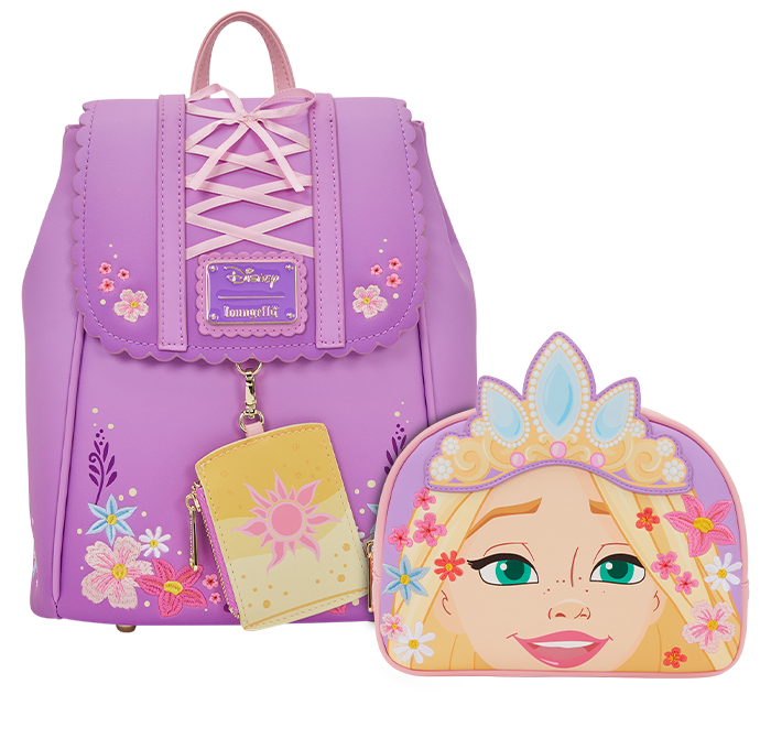 Loungefly Exclusive Disney Tangled Rapunzel collection