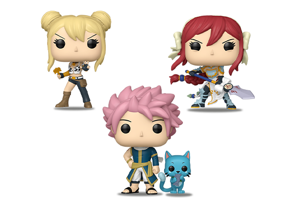 Funko Pop! Fairy Tail vinyl collectibles