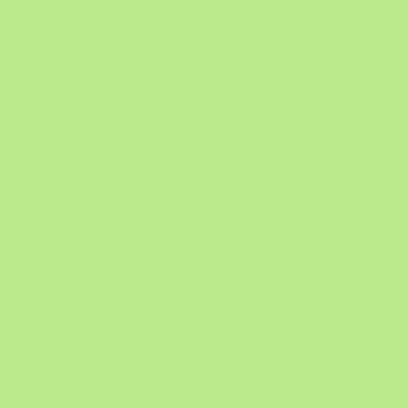 Solid Light Green color background, Hex Code: #baea8c