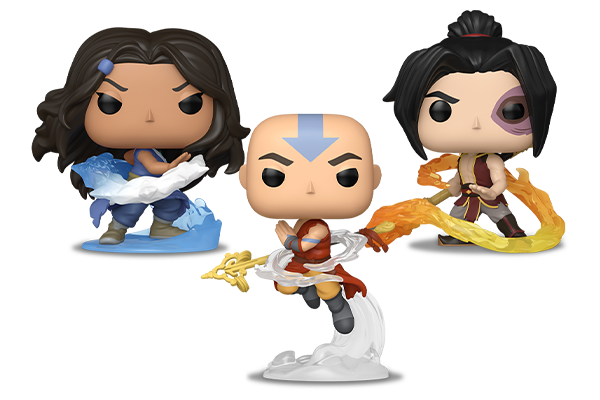 90250/90251/90252 - Pop! Aang (Avatar Aang: The Last Airbender)/Pop! Zuko (Avatar Aang: The Last Airbender)/Nickelodeon Pop! Katara (Avatar Aang: The Last Airbender)
