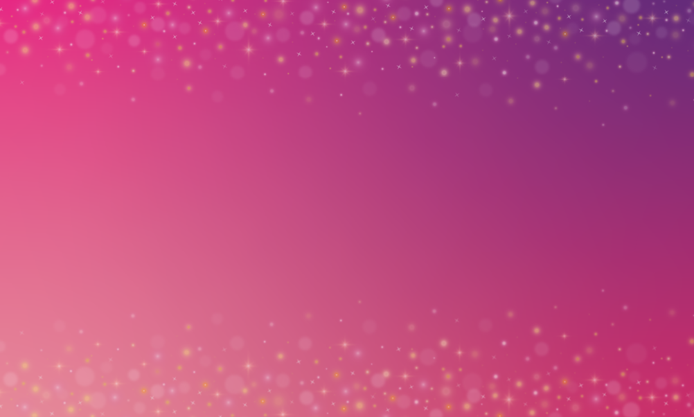 Pink to Purple gradient background with sparkles