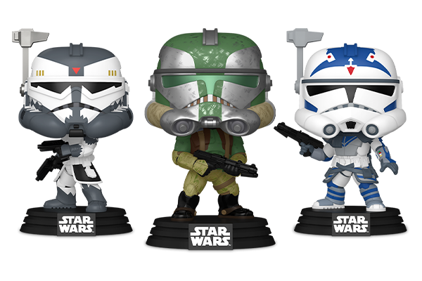 95129/93357/93358 - Pop! Gree/Pop! Comm Wolffe/Pop! Fives ARC2