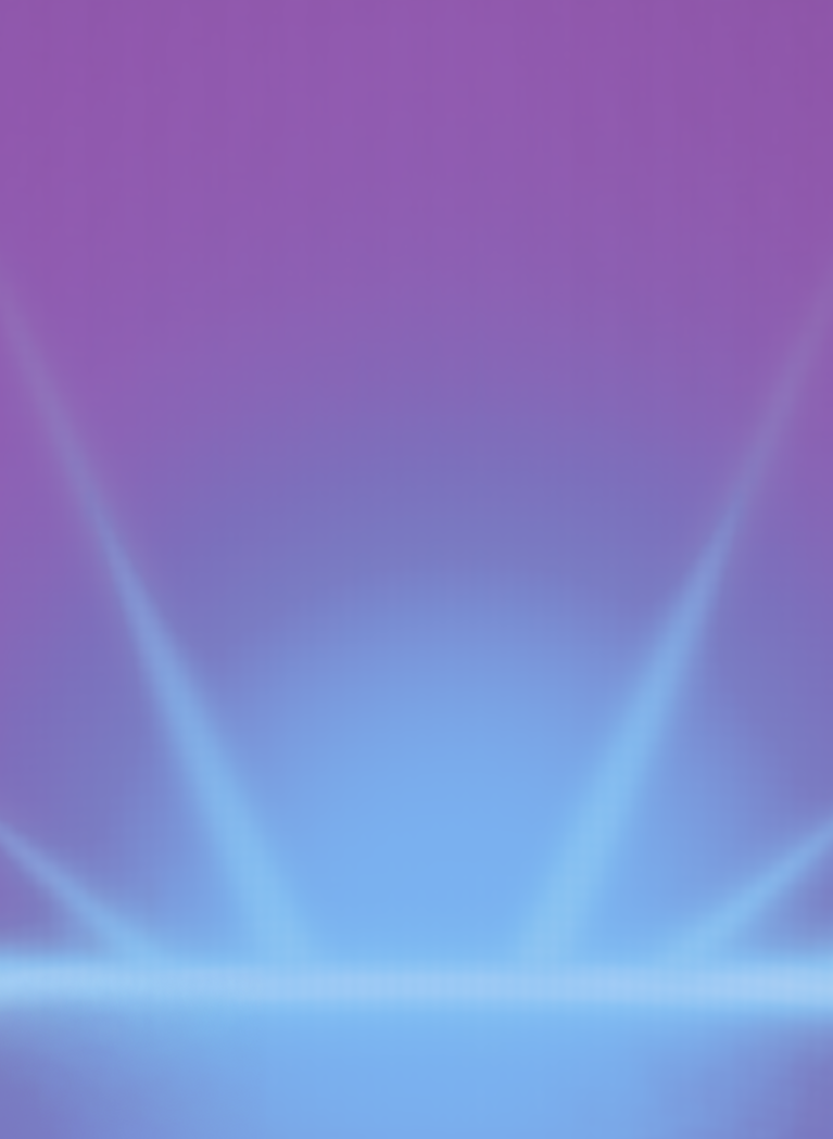 Purple background with Blue spotlights