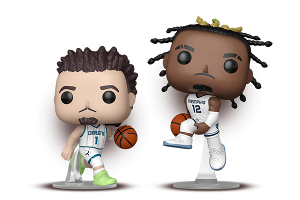 90511/90512 - Pop! Ja Morant/Pop! Lamelo Ball (Home)