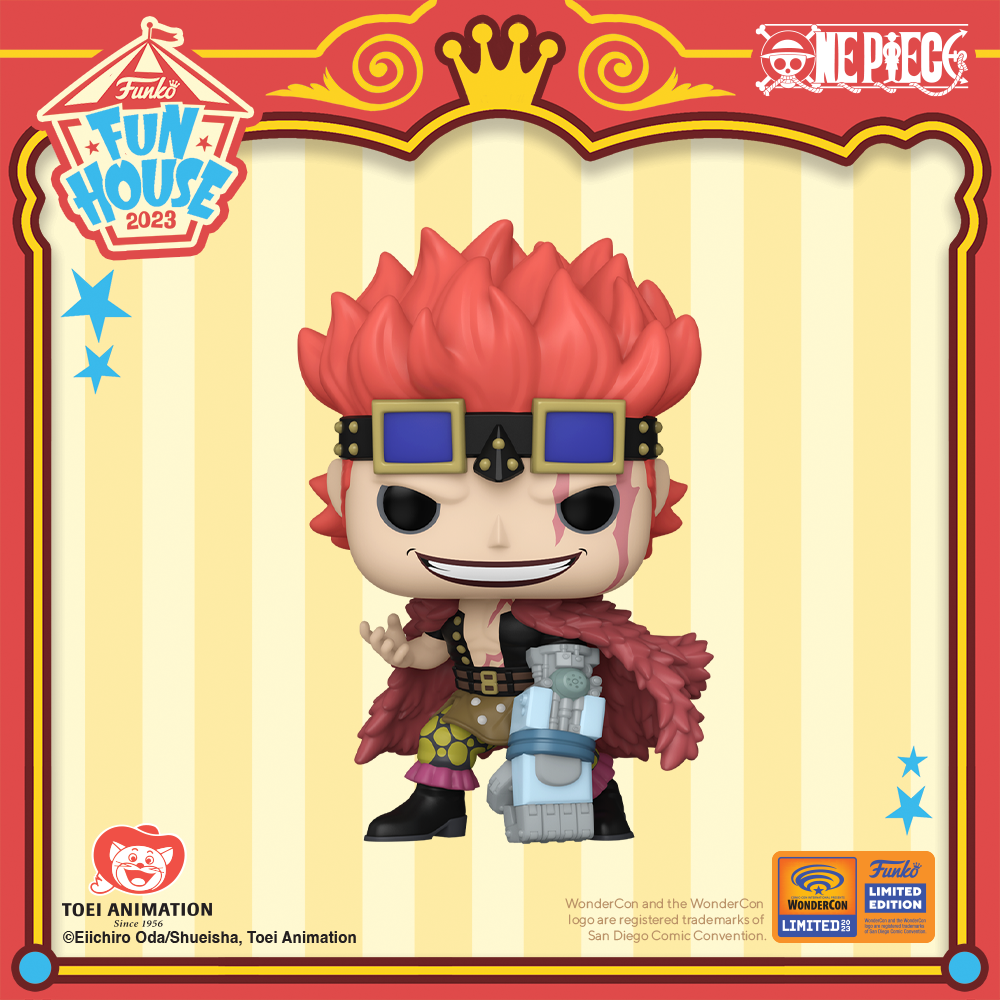 2023 WonderCon exclusive Pop! Eustass Kid from One Piece.