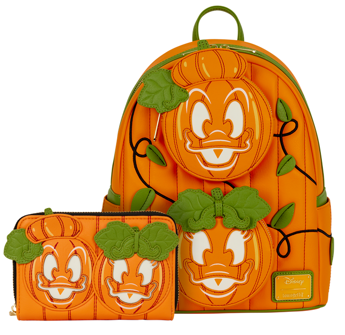Loungefly Disney Donald and Daisy Jack-o-Lantern exclusive collection