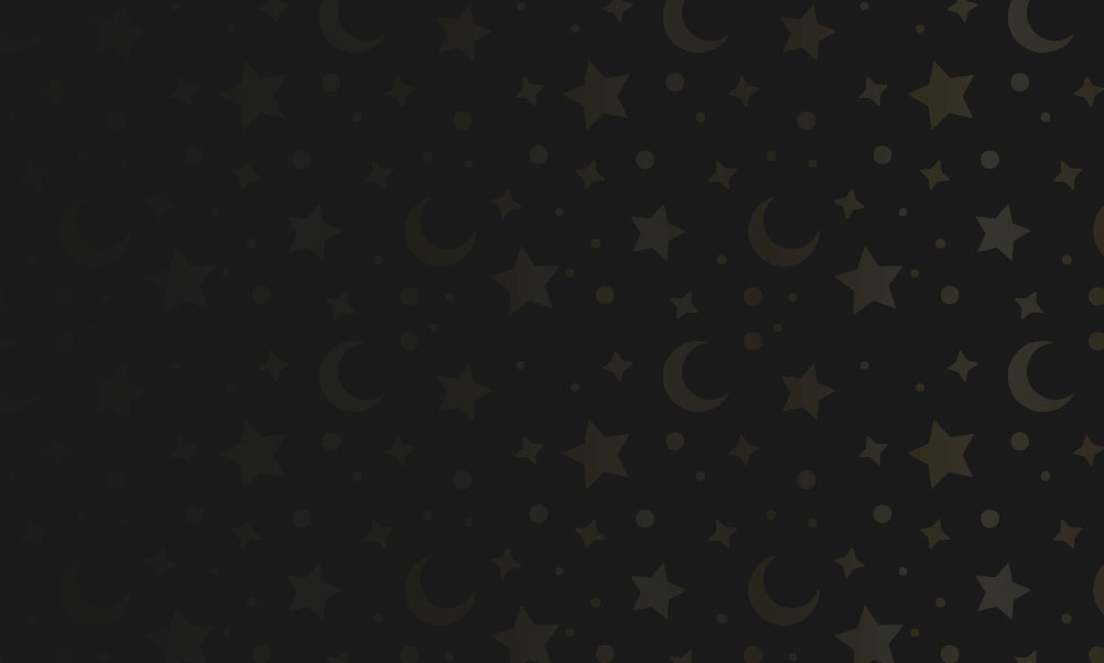 Black background featuring faded Gold stars