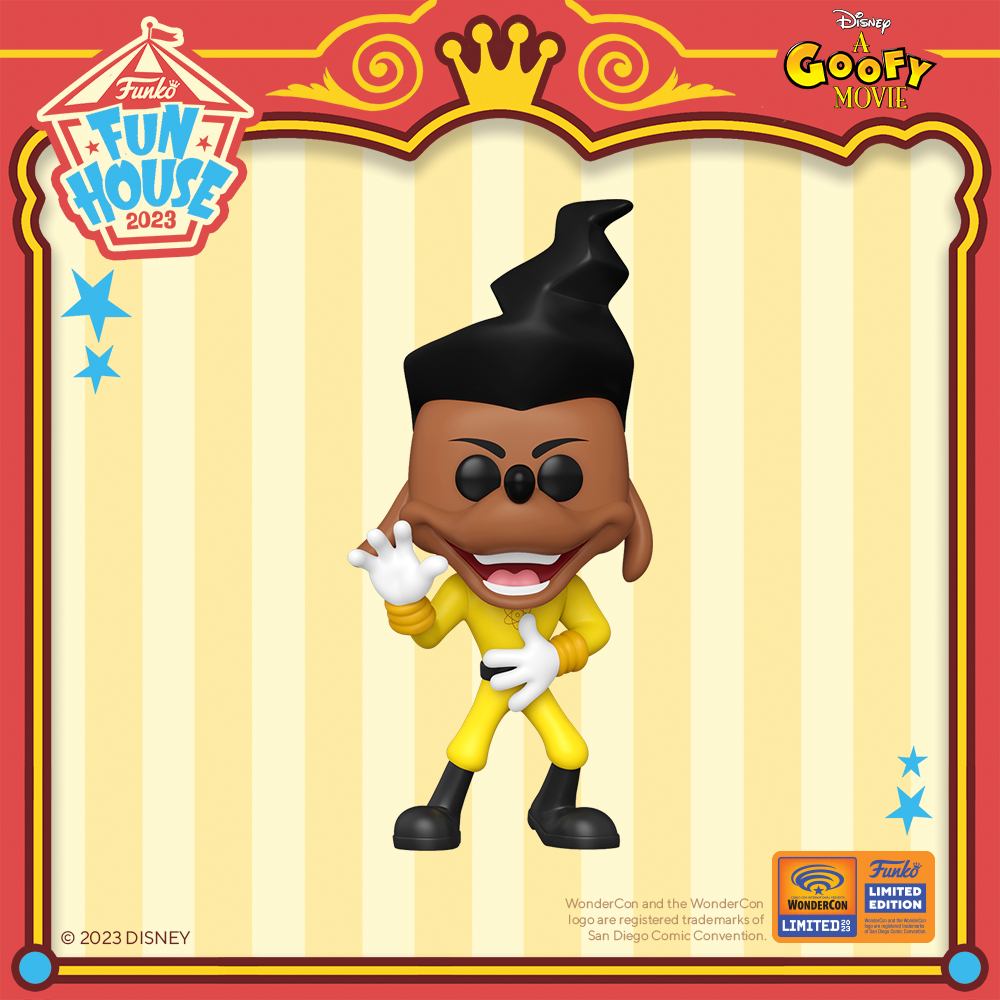 2023 WonderCon exclusive Pop! Powerline from Disney A Goofy Movie.