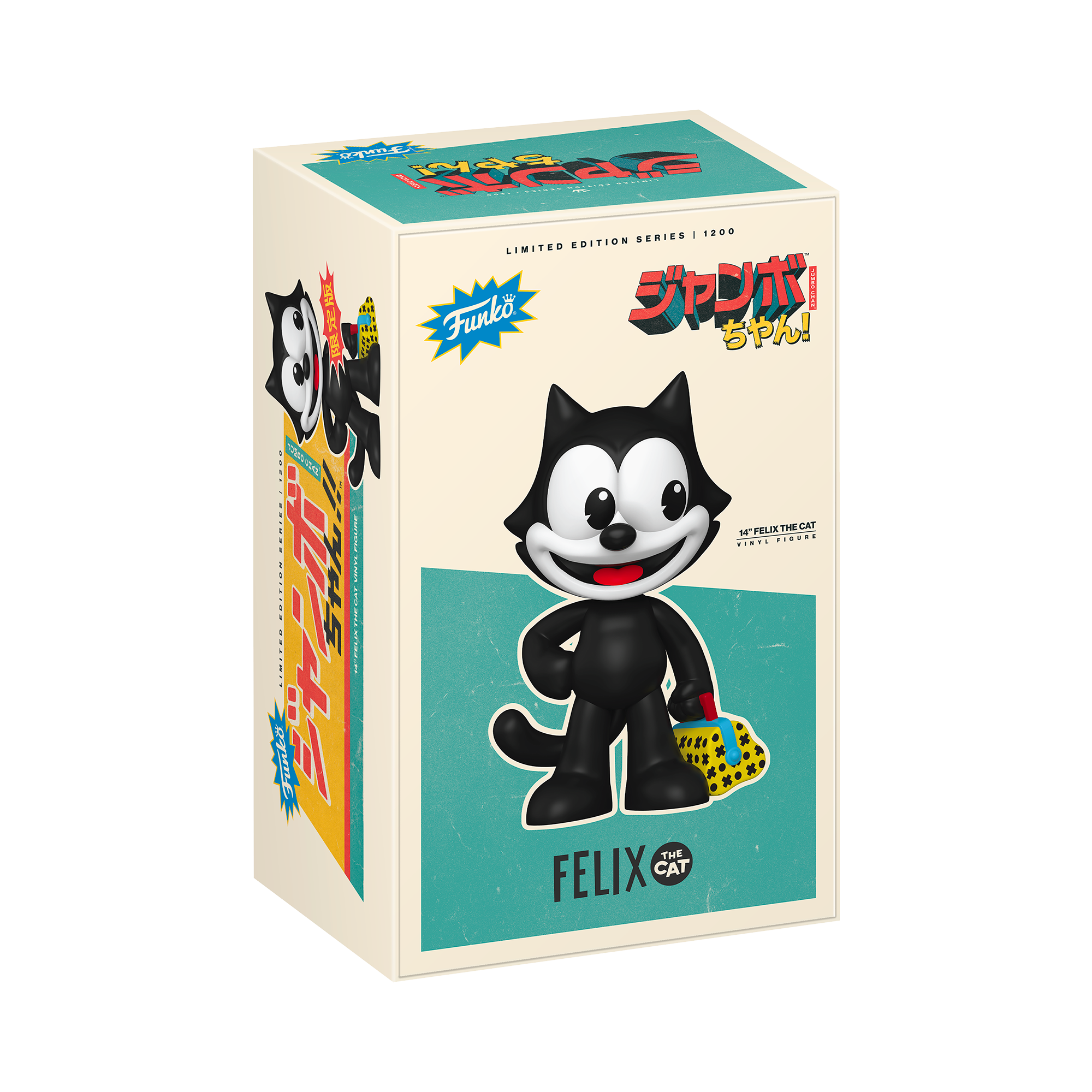 ラバーダックCelebriducks Felix The Cat 限定版 Jumbo Chan Felix The Cat 14'' Vinyl Collectible | Funko