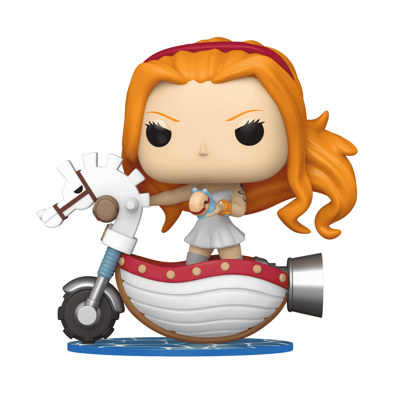 Pop! Rides Deluxe Nami with White Hobby Horse | Funko
