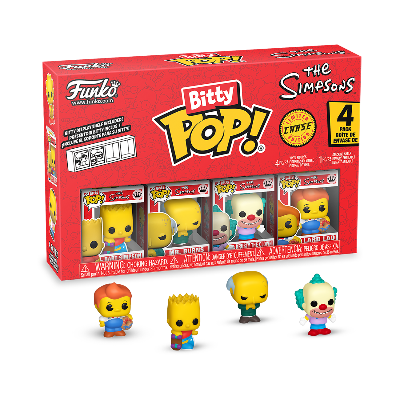 Bitty Pop! The Simpsons 4-Pack Series 1