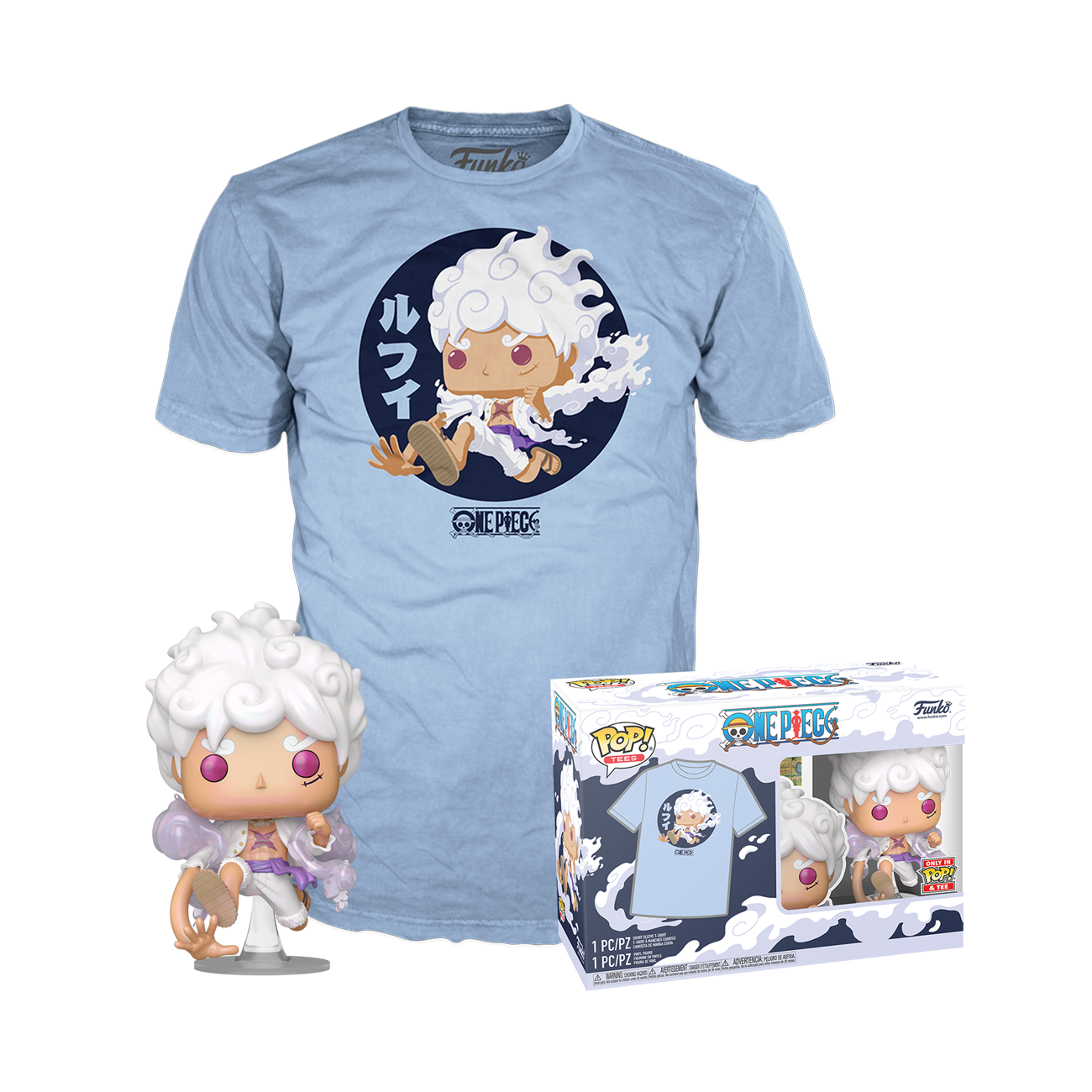 Pop! & Tee Luffy (Gear Five)