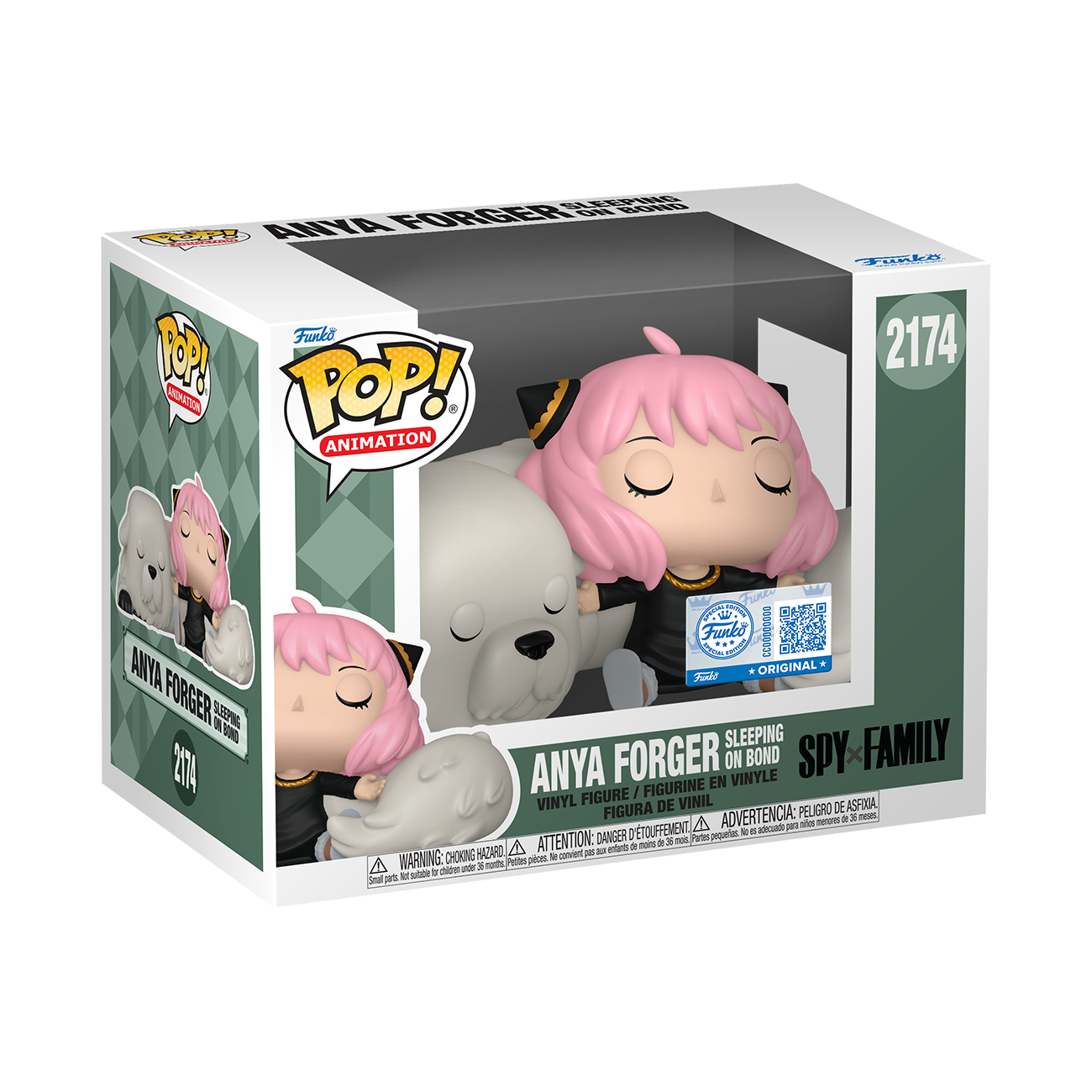 Pop! Premium Anya Forger Sleeping on Bond