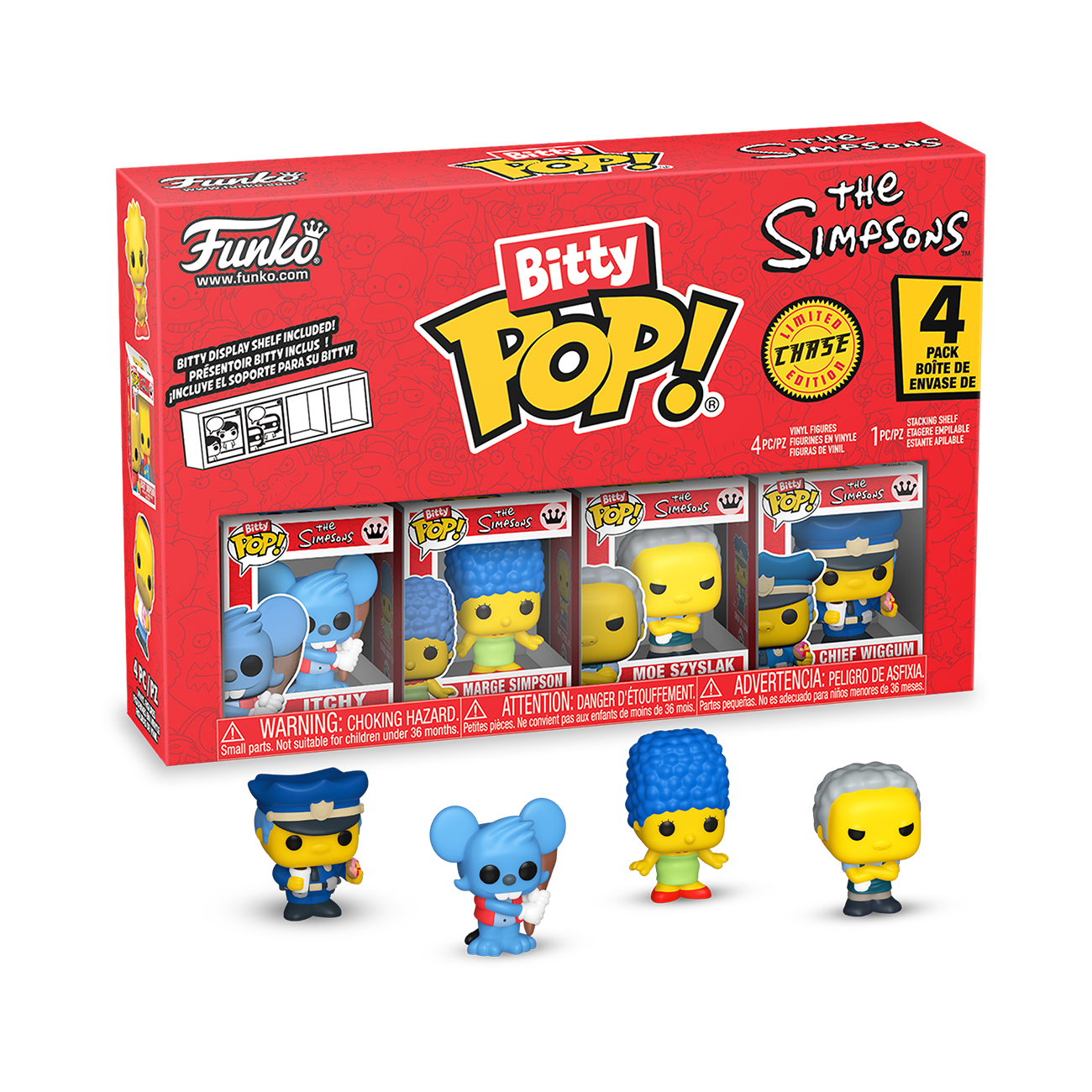 Bitty Pop! The Simpsons 4-Pack Series 2