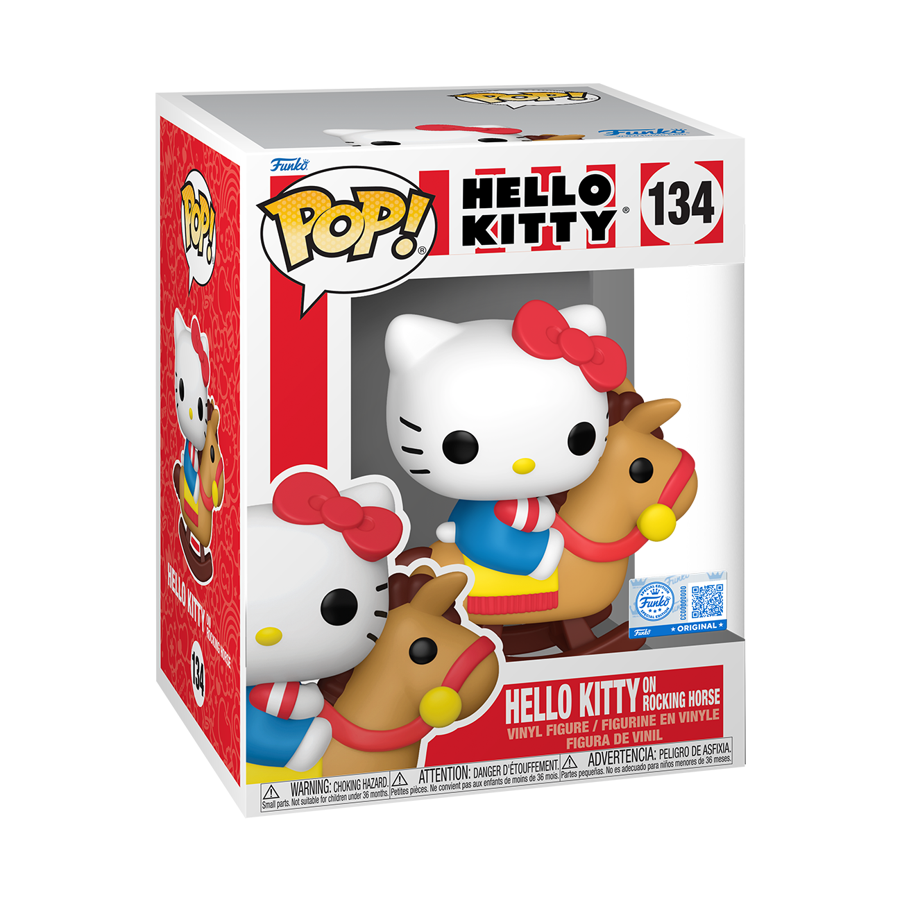 Pop! Premium Hello Kitty on Rocking Horse | Funko